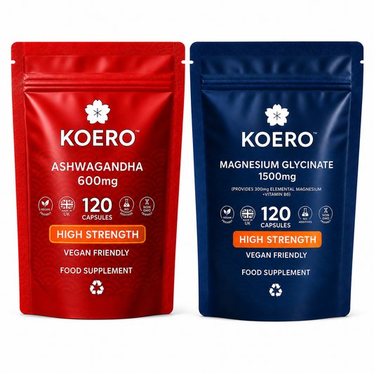 KOERO Ashwagandha + Magnesium Glycinate bundle